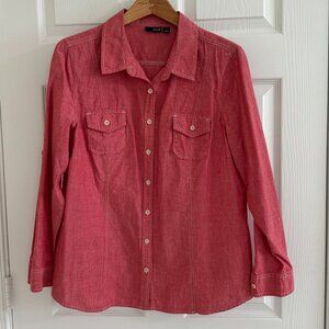 a.n.a Women's Button-Down Shirt, Size XL